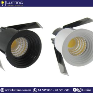 Spot Niche LED Rond Blanc Encastrable 3W Ø34 Lumière Blanche 6500K HL-R322-3WR