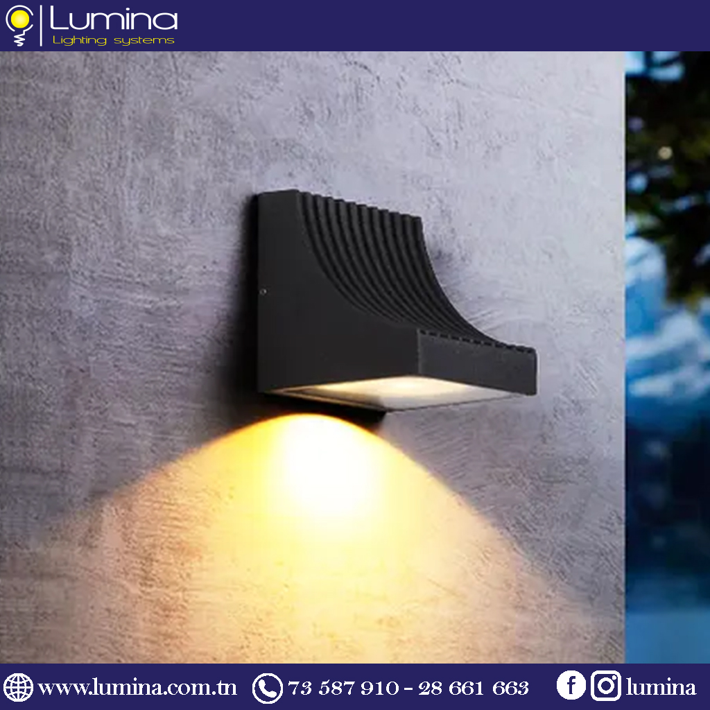 Applique Murale Led 5W Aluminium IP65 3000K
