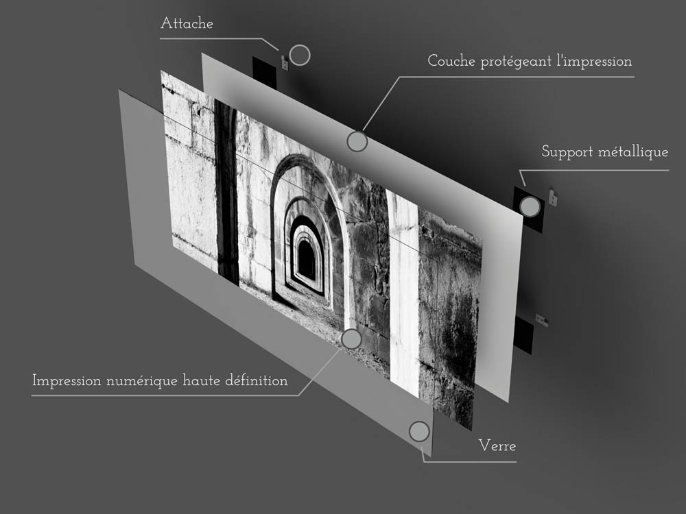 Tableau en verre | Fabriqué en France | 🤩 Déco et style dans la maison | Différentes tailles | Horizontal – Image 3