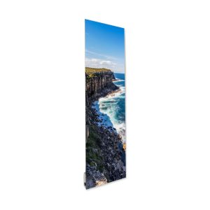 🔥 Radiateur Design Extra Plat 500W | 40×120 | Électrique WiFi | Vertical ou Horizontal | Moderne & Économique | Falaise Océanique