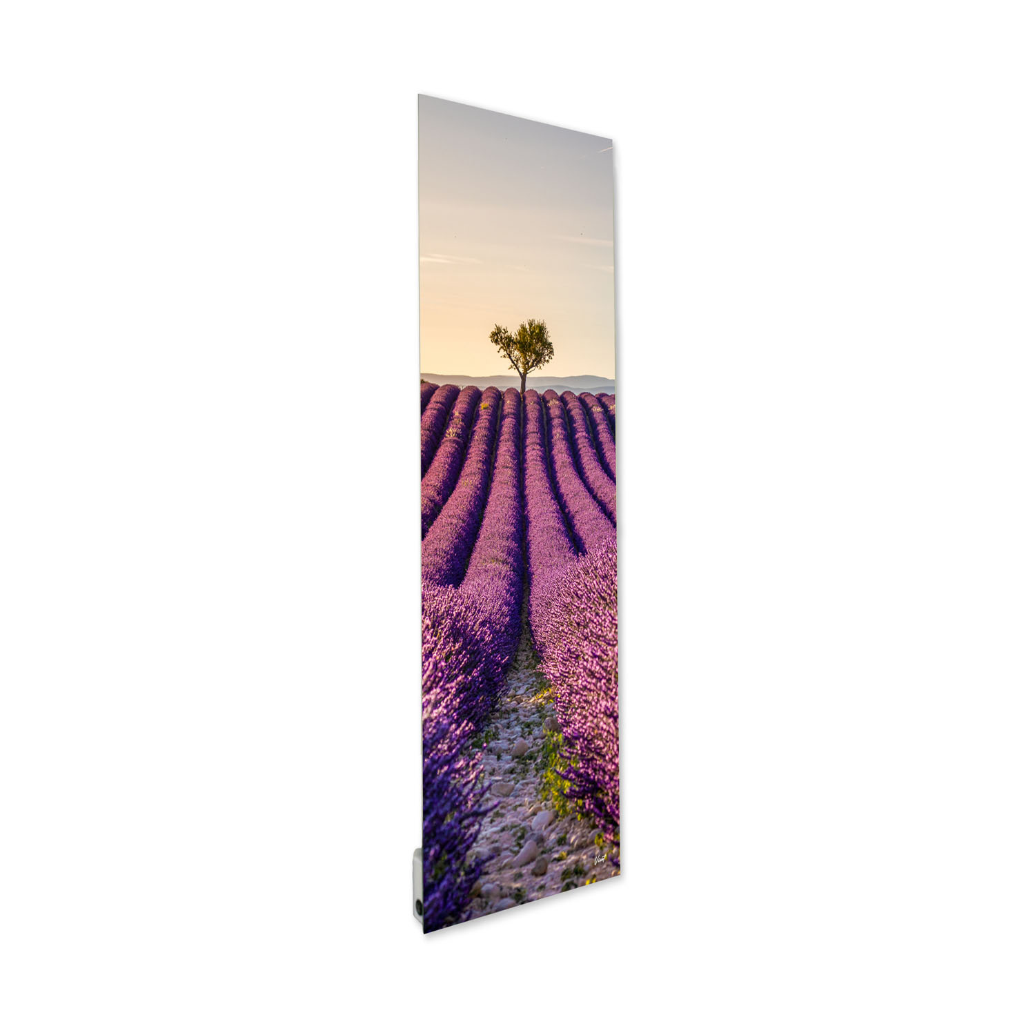 🔥 Radiateur Design Extra Plat 500W | 40×120 | Électrique WiFi | Vertical ou Horizontal | Moderne & Économique | Couché de Lavande