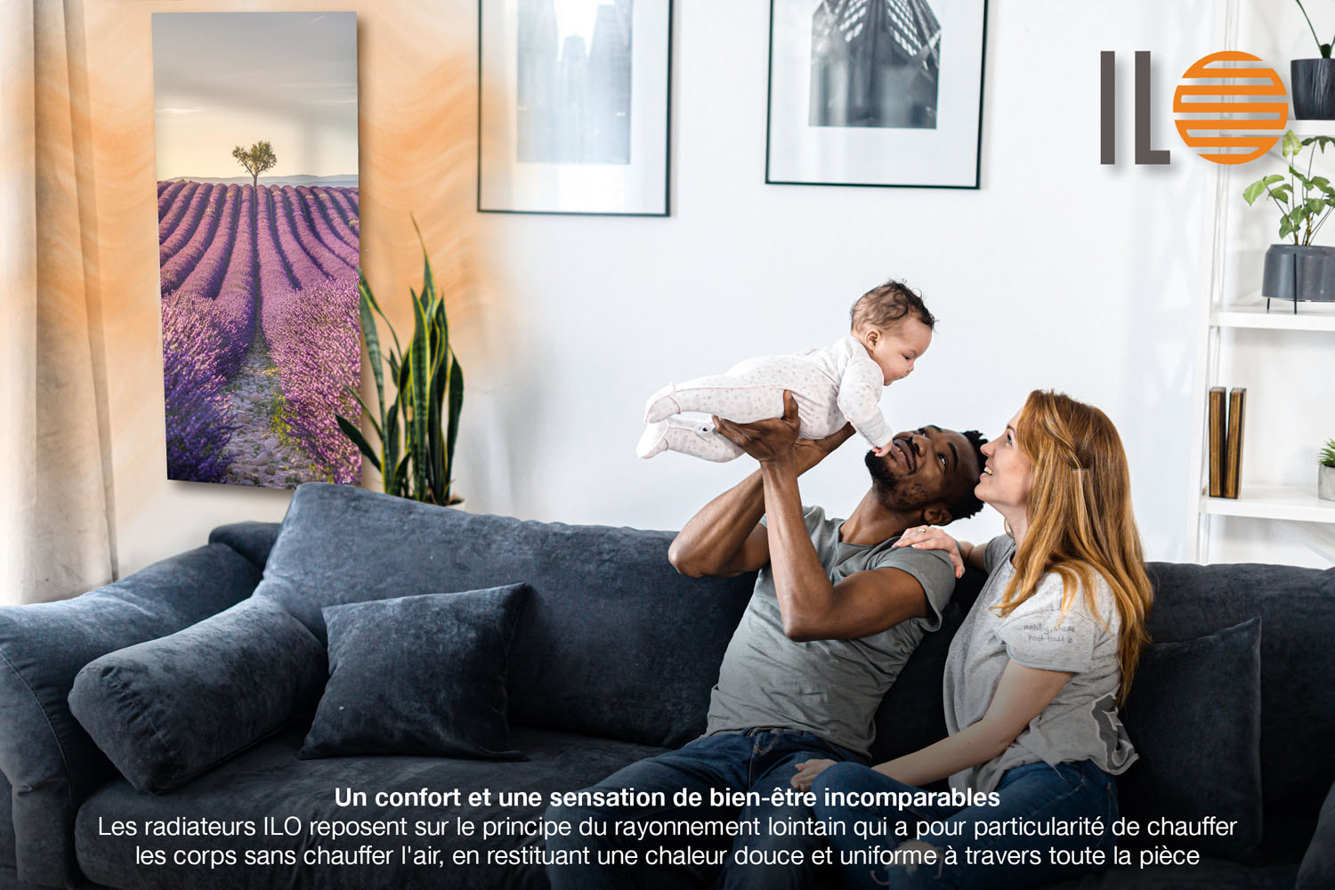 🔥 Radiateur Design Extra Plat 500W | 40×120 | Électrique WiFi | Vertical ou Horizontal | Moderne & Économique | Couché de Lavande – Image 5