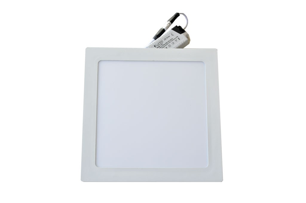 Spot LED encastrable 18W carre 223mm extra plat Lumière blanche 6500K LSPL18WC – Image 3