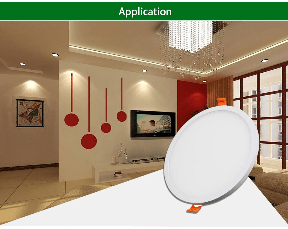 Spot LED encastrable réglable 15W ∅175mm rond Lumière blanche 6500K LSPLAD15WR – Image 5