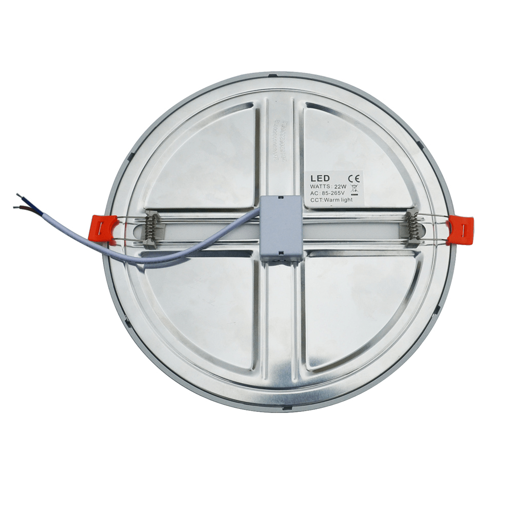 Spot LED encastrable réglable 15W ∅175mm rond Lumière blanche 6500K LSPLAD15WR – Image 3