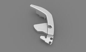 Fermeture de façade FIAMMA gauche pour store F80L couleur titanium