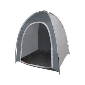Tente de stockage Bo-Camp Medium 1,80 x 1,80 x 2 cm coloris gris