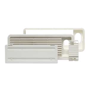 Set grille ventilation DOMETIC LS 100 haut, en blanc