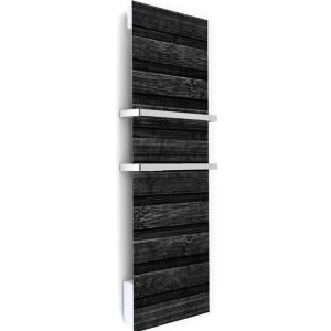 🔥 Radiateur Sèche-Serviette Soufflant | Parquet Ebène | Chauffage Salle de Bain | Made in France