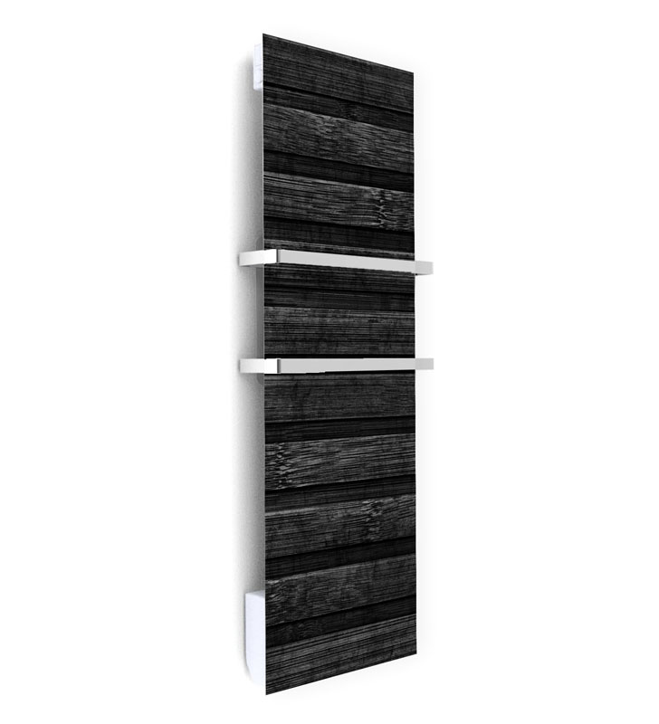 🔥 Radiateur Sèche-Serviette Soufflant | Parquet Ebène | Chauffage Salle de Bain | Made in France