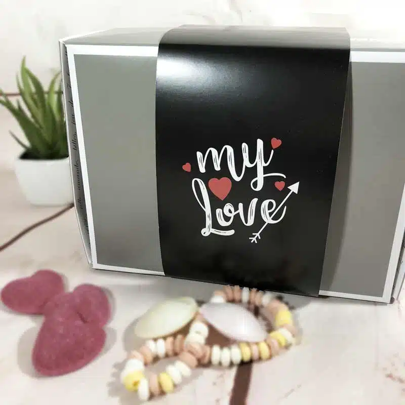 Coffret Bonbon Saint Valentin “My Love” – Bonbons rétro des années 60 – Image 2