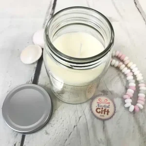 Bougie jar – pour bundle blanche