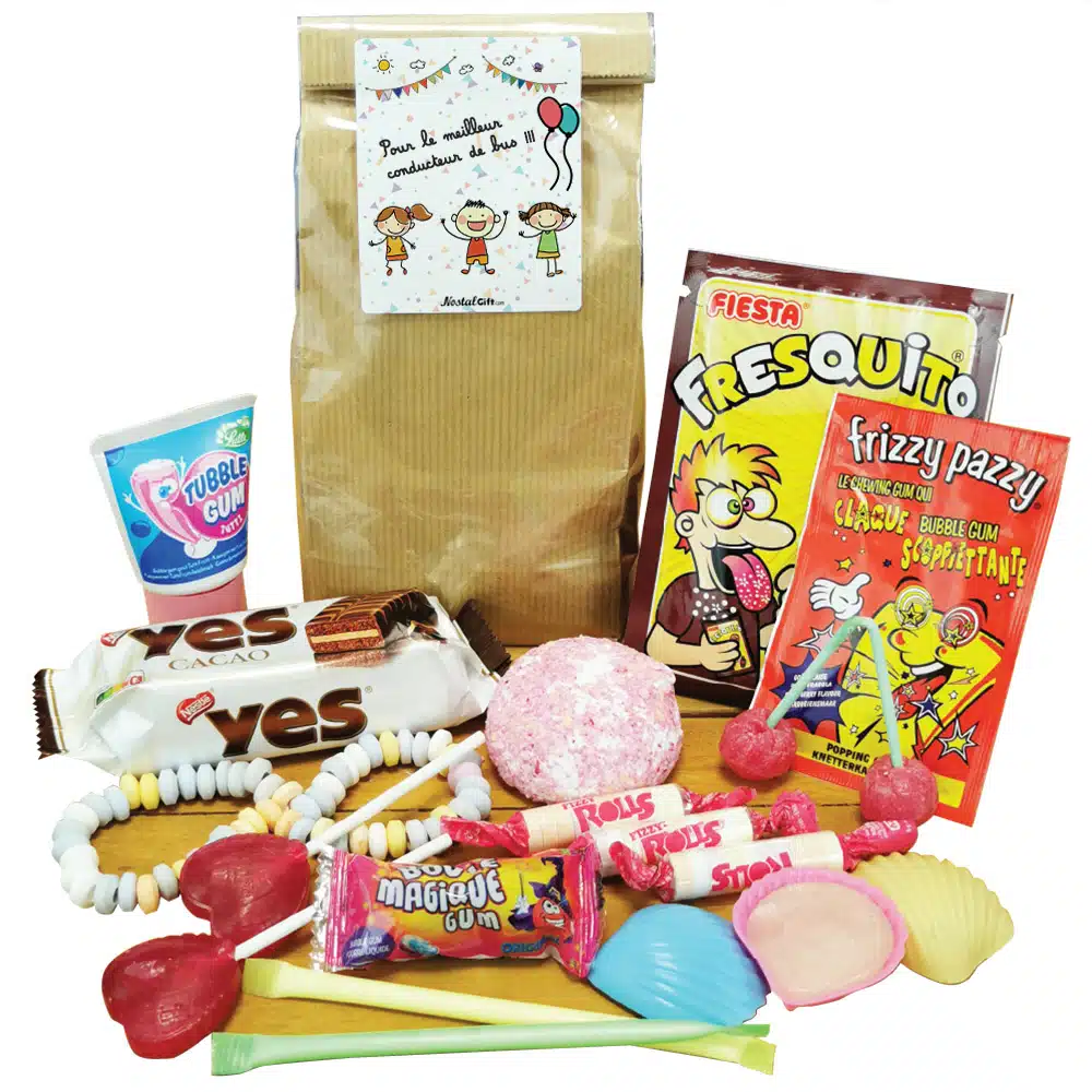 Sachet bonbon années 80 “Pour le meilleur conducteur de bus” – Image 4