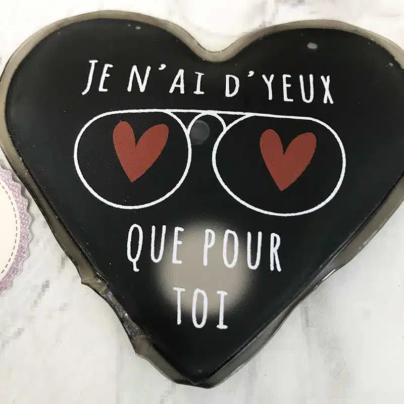 Chaufferette Coeur – Je n’ai d’yeux que pour toi – Image 2