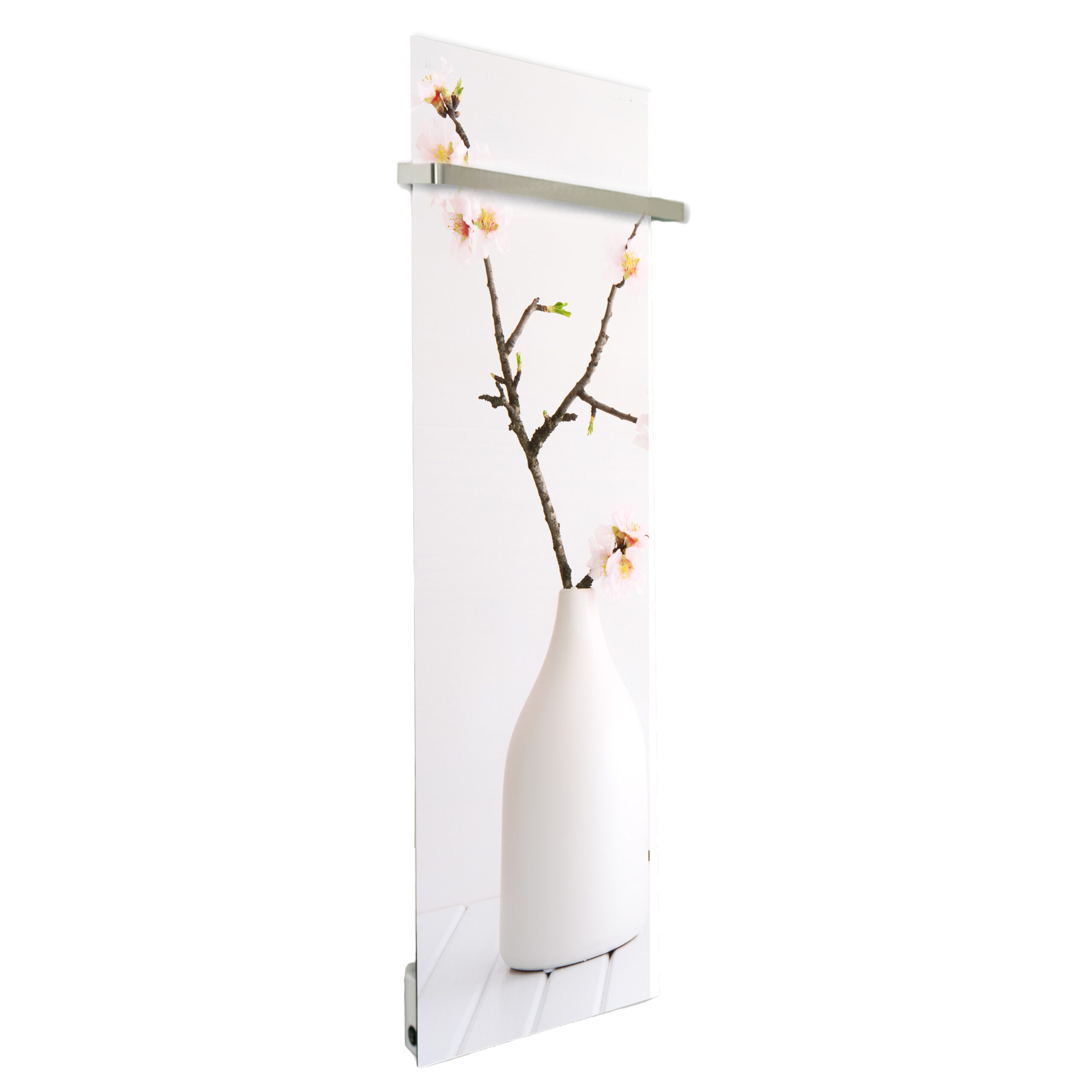 Radiateur Design Electrique Vertical | Sèche-serviettes | Déco Florale | Chauffage Rayonnant Salle de Bain 🔥 | Made in France – Image 2