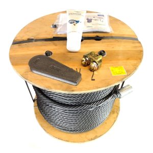 Kit câble métallique DR20 18 H54 6/1 – 121.4m