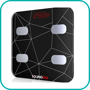 YOUNGDO Balance Intelligente de Graisse Corporelle