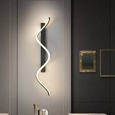 Applique Murale Led moderne noir 60cm DZ1615 – Image 3