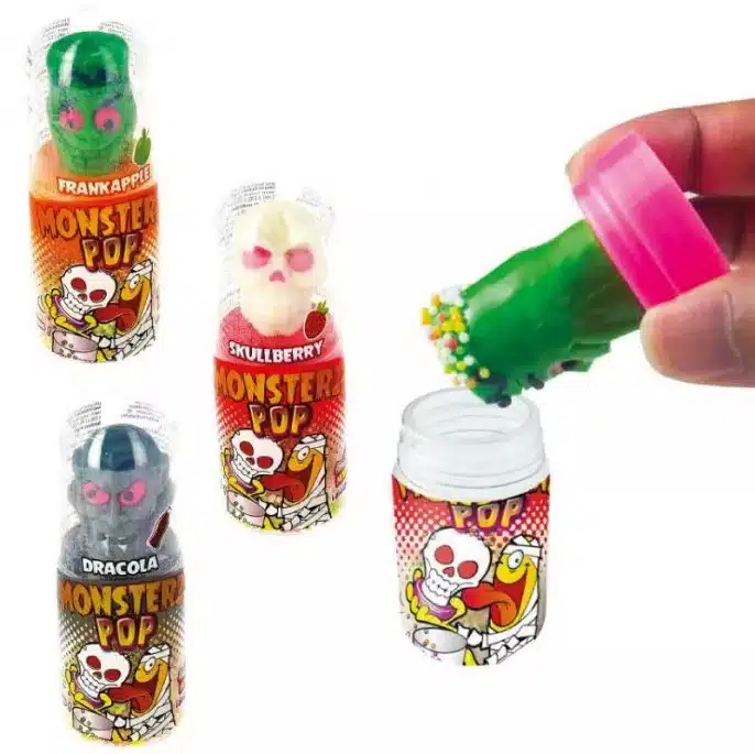 Halloween sucette monstre avec bonbons : Monsterz Pop