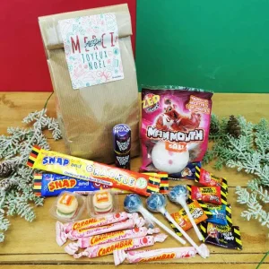Sachet Bonbon des années 90 – Merci AESH – Joyeux Noël