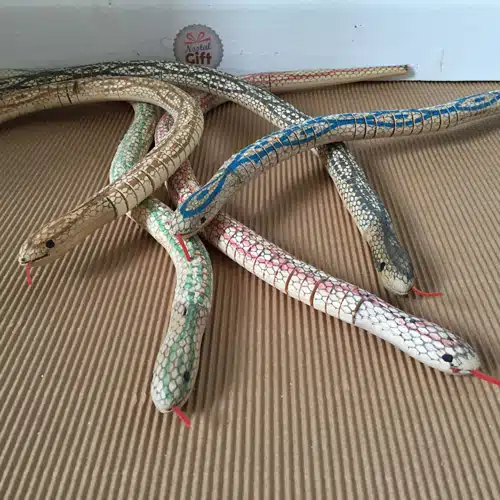 Serpent articulé en bois – Image 8