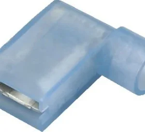 Bornes drapeau bleu / 6.3 mm